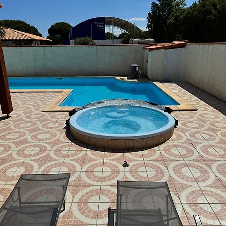 Villa La Lagune Piscine Et Spa Prives 8 Couchages Parking Prive Et Borne De Recharge Electrique 르발카레스 객실 사진
